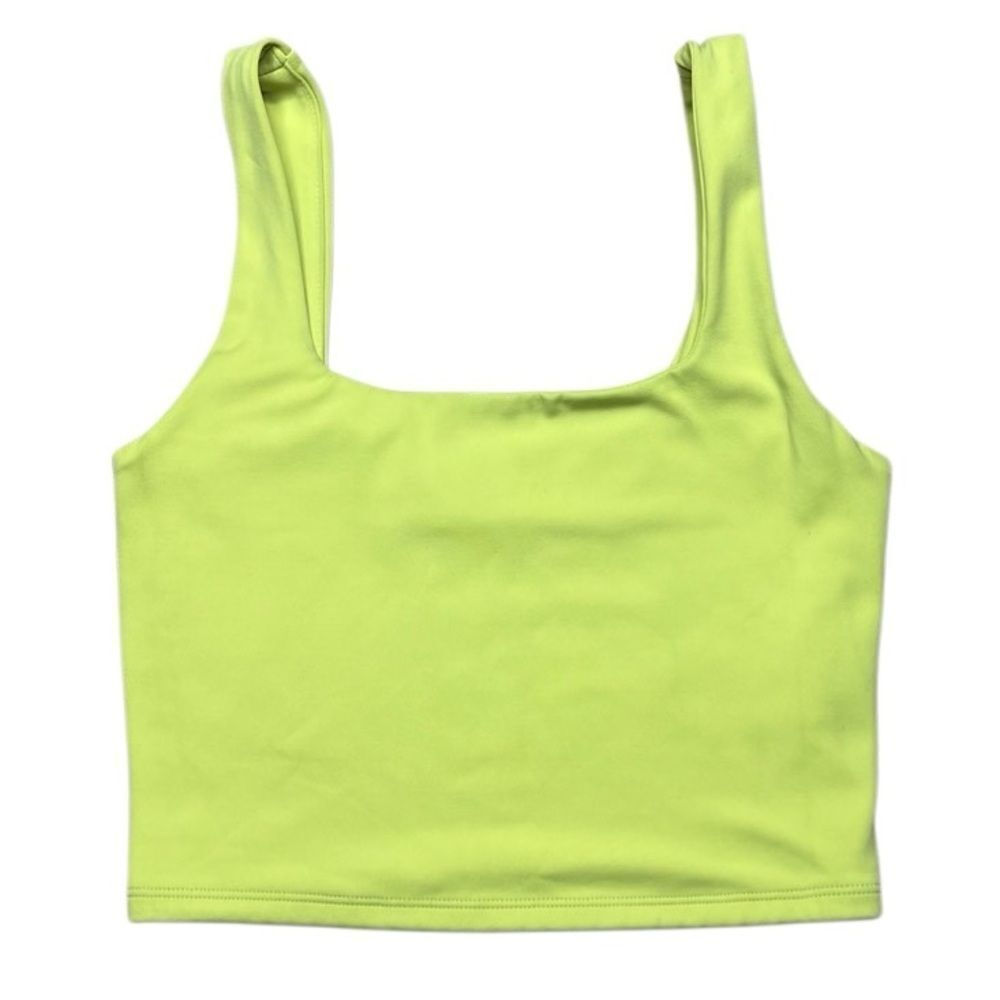 Express Body Contour Athletic Tank Top Neon Green Size XS